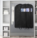KIMBORA 43" Suit Bags for Closet Storage and Travel, Gusseted Hanging Garment Bags for Men Suit Cover With Handles for Clothes, Coats, Jackets, Shirts（3 Packs） - Image 7