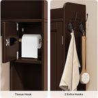 Ahomly Over The Toilet Storage Cabinet, 32.3" W, Grey - Image 4