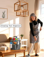 Cleaning Caddy with Handle, for Cleaning Supplies Organizer Bucket - Image 4