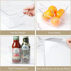 URALFA Lazy Susan Organizer Set of 8, 1/8 Wedge Corner Cabinet Organizer - Image 6