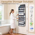 Over The Door Organizer Storage behind Door Hanging Organizer for Nursery - Image 7