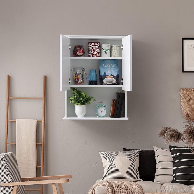VANIRROR Bathroom Wall Medicine Cabinet with Soft-Close Buffering Hinges - Image 3