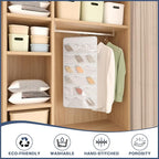 26-Pocket Hanging Closet Organizer for Socks and Underwear, White - Image 7