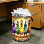 Rooster Laundry Basket Foldable Laundry Hamper With Handles Clothes Storage Bucket Organizer Laundry Bag For Bedroom Bathroom Laundry Storage 19.6 x 15.7 - Image 7