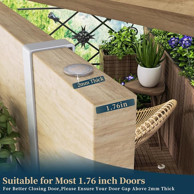 Consumest Over The Door Hooks Organizer - 3 Tier Door Hanger with 9 Coat Hooks & 2 Mesh Basket, Back Storage Organizer Hanging Towels for Bathroom, Bedroom, Silver - Image 6
