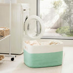 Artfeel Blanket Basket,Rectangle Woven Baskets for Storage,65L Laundry Basket for Decorative Nursery Blanket,Toys,Dirty Clothes and Magazine in Shelves,Baby Room,and Living Room - Image 3