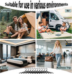 Travel Hangers, Portable Folding Hangers for Travel,Foldable Hangers - Image 7