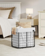 SONGMICS Laundry Hamper, Collapsible, 11 Gal. (50L) - Image 3