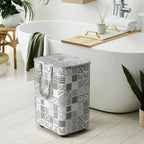 Simple Houseware Large 82L Laundry Basket with Wheels and Handles, Gray - Image 7