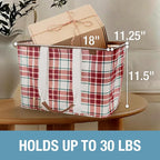 CleverMade Collapsible Tote LUXE, 30L Structured Tote Bag with Handles - Image 5