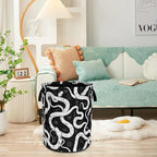Snake Crawling Laundry Basket Foldable Oxford Cloth Hamper 18.9 x 16.5 Inch - Image 6