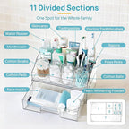 Vtopmart 6 PCS Bathroom Countertop Organizer Sets - Image 3