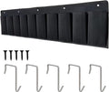 RVZONE RV Shoe Pockets 10 Pockets Heavy Hanging Bedside Storage Organizer with Sturdy Hooks Storage Pockets Hangs on bed for Shoes Toys and Tool Accessories by RVZONE