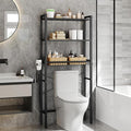 VASAGLE 3-Tier Over the Toilet Storage, Adjustable Shelves, Basket, 63''H by Unknown