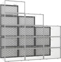 Pinkpum 12 Pack X-Large Shoe Storage Boxes, Shoe Organizer Clear Stackable | Fit US Size 11, 6.2” Height, Shoe Dispaly Case Holder Bins Sneaker Storage for Sneakerheads, For Home and Family, Grey by Pinkpum