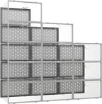 Pinkpum 12 Pack X-Large Shoe Storage Boxes, Shoe Organizer Clear Stackable | Fit US Size 11, 6.2” Height, Shoe Dispaly Case Holder Bins Sneaker Storage for Sneakerheads, For Home and Family, Grey by Pinkpum