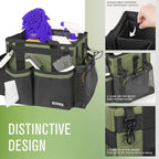SCAVATA Compact Wearable Cleaning Caddy with Handle & Shoulder Straps - Image 3