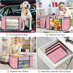 90L Large Storage Bags, 6 Pack Clothes Storage Bins Closet Organizers | oldable Storage Containers, with Reinforced Handle, for Clothing, Blanket, Comforters, Bed Sheets, Pillows and Toys - Image 5