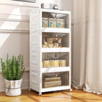 Wise Oannes Closet Organizers and storage, Storage cabinet with Wheels - Image 7