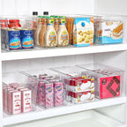 Vtopmart 6 Pack Clear Storage Bins, Pantry Storage Bins with Handle, XL - Image 3