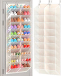 UVIAHOMI Over the Door Shoe Organizer for 20-30 Pairs, 10-Tier, Beige by UVIAHOMIHOMEORGANIZER
