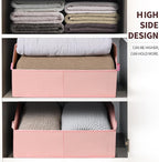 Homsorout Closet Baskets for Shelves Trapezoid - Decorative Storage Baskets with Handle, Closet Bins for Organization, Shelf Storage Bins for Clothes, Books, Home, Office, 10 Pack, Pink - Image 4