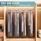Liuoud Clear Garment Bags for Hanging Clothes 10” Gusseted, 4 Pack, 60” | Suit Bags for Closet Storage with Large Metal Zipper, Breathable odorless Hanging Plastic Clothes Cover for Coat Dress Fur - Image 6