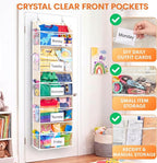 Ofiray-home 5Tiers Over Door Organizer, Weekly Clothes Organizer for Kids - Image 2