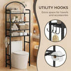 4-Tier Over The Toilet Storage, Bathroom Organizer - Image 5