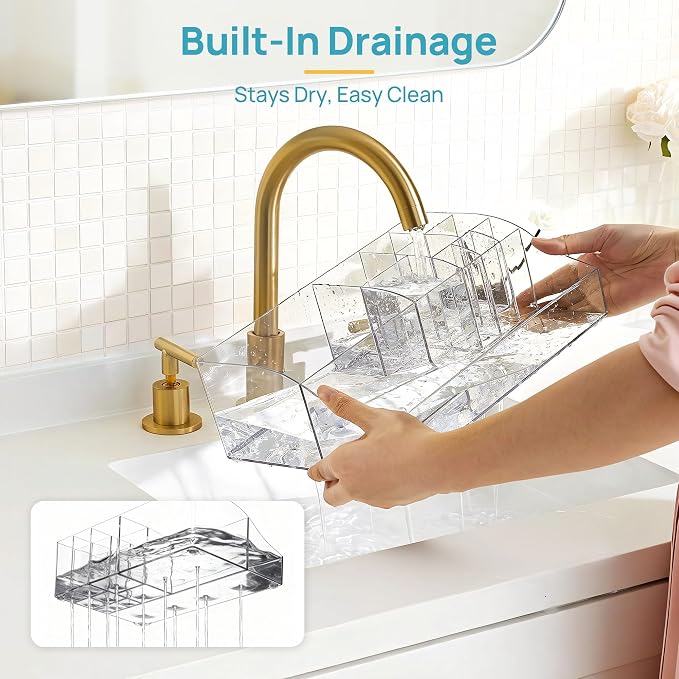 Vtopmart 7 PCS Bathroom Countertop Organizer - Image 7