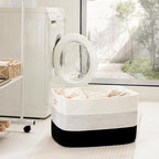 Artfeel Blanket Basket,Rectangle Woven Baskets for Storage,30L Laundry Basket for Decorative Nursery Blanket,Toys,Dirty Clothes and Magazine in Shelves,Baby Room,and Living Room - Image 3