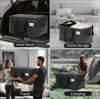 BAGAIL Heavy Duty Moving Bags with Strong Handle, Extra Large Moving Boxes, Storage Tote for Clothes, College Moving Supplies(Black, 10 Pack) - Image 7