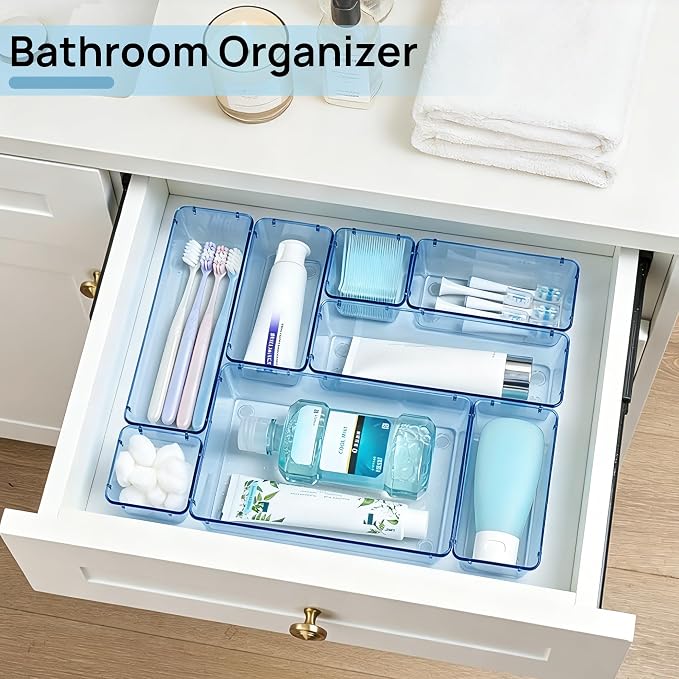 Vtopmart 25 Pack Plastic Drawer Organizers with Non-slip Rubber Pads - Image 5