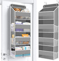 Over The Door Organizer Storage behind Door Hanging Organizer for Nursery by WiseLife