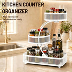 3 Tier Bathroom Counter Organizer-Metal Makeup Organizer for Vanity - Image 9
