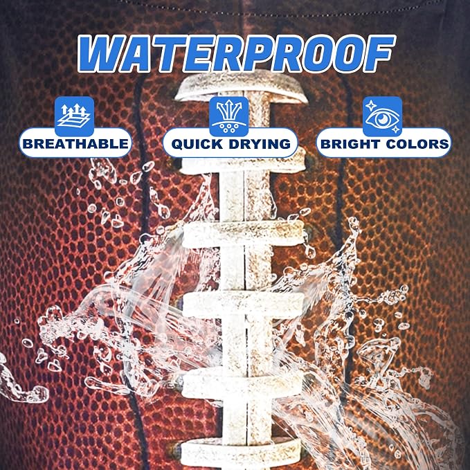 Football Laundry Basket Oxford Cloth Ball Texture Laundry Hamper - Image 4