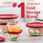 Rubbermaid EasyStore Rectangle and Square Containers, 22-Piece Set, Food Storage Containers with Lids - Image 5