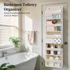 Ultra-Slim Over The Door Organizer for Narrow Gap & Small Space（Beige） - Image 6