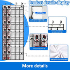 Shoe Rack for Door, Over Door Shoe Organizer for Closet - Image 3