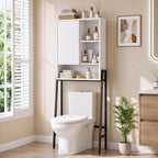 Over The Toilet Storage Cabinet,24" W Bathroom Organizer, White by Unknown