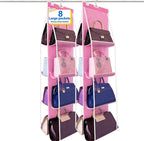 Purse Organizer for Closet, Heavy Duty Hanging Handbag Storage by Zebricolo