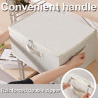 Underbed Storage Baskets with Lids,19.6x15.7x11.8in,Beige,2 Pack - Image 8