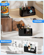Toothbrush Holder Bathroom Counter Organizer & Storage Detachable - Image 7
