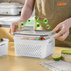 Freshmage Fruit Storage Containers for Fridge with Removable Colander 10 - Image 9