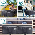 Fabspace Heavy Duty Moving Bags, 125L Collapsible Storage Totes, 6-Pack - Image 6
