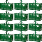 Songrey Extra Large Heavy Duty Moving Bags, 12 Pack, Dark Green by Unknown