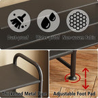 INGIORDAR 2 Tier Long Shoe Rack Organizer for Closet Metal Shoe Storage - Image 6
