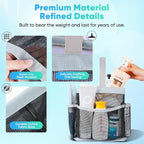 EUDELE Mesh Shower Caddy Portable for College Dorm Room Essentials, Shower Caddy Dorm with 9-Pocket Large Capacity for Beach, Swimming, Gym, Camping, Travel essentials - Image 5