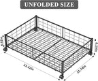 Hleelomi Under Bed Storage with Wheels, 360° Rotating, No-Assembly Underbed Storage Containers, 1 PACK - Image 3