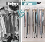 Liuoud Clear Garment Bags for Hanging Clothes 10” Gusseted, 6 Pack, 40”&50” | Suit Bags for Closet Storage with Large Metal Zipper, Breathable odorless Hanging Plastic Clothes Cover for Coat Dress Fur - Image 8